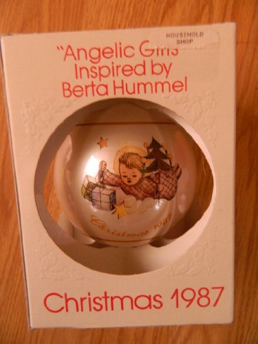 Schmid “Angelic Gifts” Christmas 1987 Bulb Ornament inspired by Berta Hummel