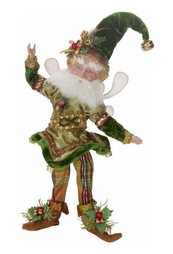 Mark Roberts Fairies – Northwoods Fairy – Small 9″ – Comes Packaged with a Credit Card Sized Tropical Magnet Featuring a Starfish, Anchor, Sailboat and Palm Tree