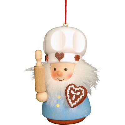 15-0401 – Christian Ulbricht Ornament – Gingerbread Baker – 3.25″”H x 2″”W x 2″”D