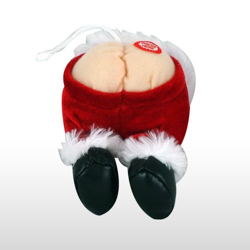 Tootin Santa Farting Santa Butt Holiday Ornament Tootin Santa Farting Santa Butt Holiday Ornament