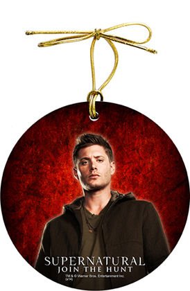 SUPERNATURAL JENSEN ACKLES HOLIDAY ORNAMENT