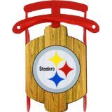 Pittsburg Steelers Metal Sled Ornament by Topperscot