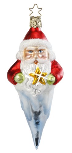 Santa Frost, 2013 Annual Ornament, #1-001-13, by Inge-Glas of Germany