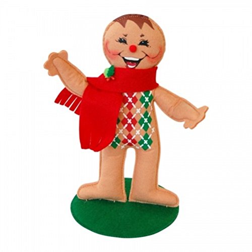 2014 Annalee Dolls 9″ Cheery Gingerbread Boy for Christmas, Posable