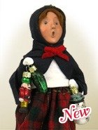 Byers’ Choice “Girl with Glass Ornaments” Caroler Figurine