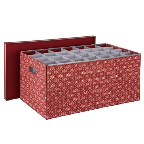ORGBH Organize It All X-Mas Ornaments Paper Box, 56-Inch ORGBH Organize It All X-Mas Ornaments Paper Box, 56-Inch