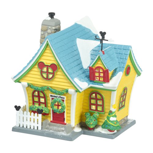 Department 56 Disney Village Mickey’s Ornament, 6.46-Inch