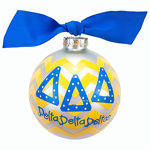 Delta Delta Delta Chevron Ornament