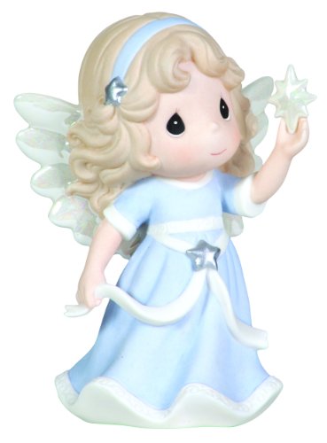 Precious Moments Annual Angel Holding Star Figurine “Hope Shall Light The World” First in Series