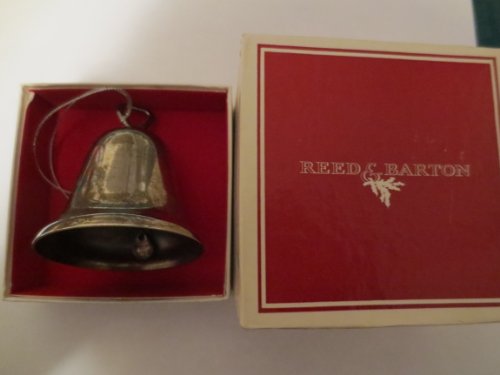 Silverplated Bell Christmas Tree Ornament by Reed & Barton