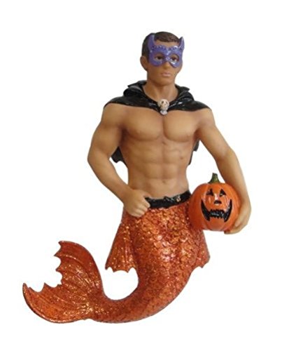 December Diamonds Spookie Halloween Merman Ornament