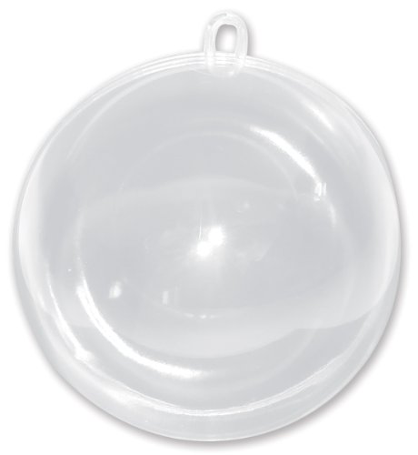 Darice Hanging Ball Ornament 100mm-Clear