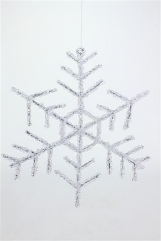 Acrylic Snowflake Ornament (Pack Of 6)