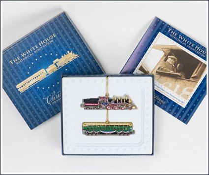 2014 Official White House Christmas Ornament-Warren G Harding