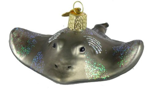 Old World Christmas Stingray Glass Ornament