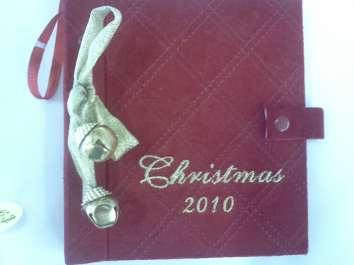 Holiday Lane Christmas Ornament, 2010 Fabric Photo Album