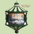 Hallmark Thomas Kinkade Painter of Light Victorian Christmas Keepsake Ornament 2004