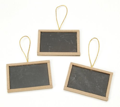 Darice 9112-74 Chalkboard with Frame, 3-Inch