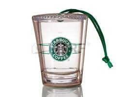 Starbucks Cold Cup Christmas Tree Ornament 2014
