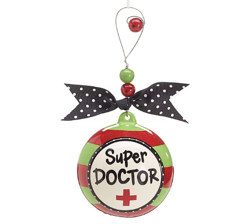 Unique “Super Doctor” Christmas Tree Ornament Great Holiday Gift For That Special Doctor