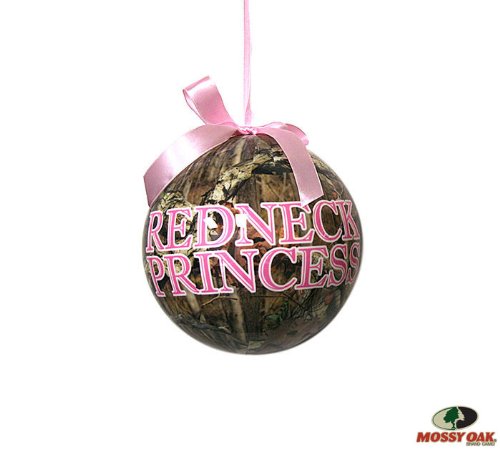 Redneck Princess Large Camouflage Christmas Ornament