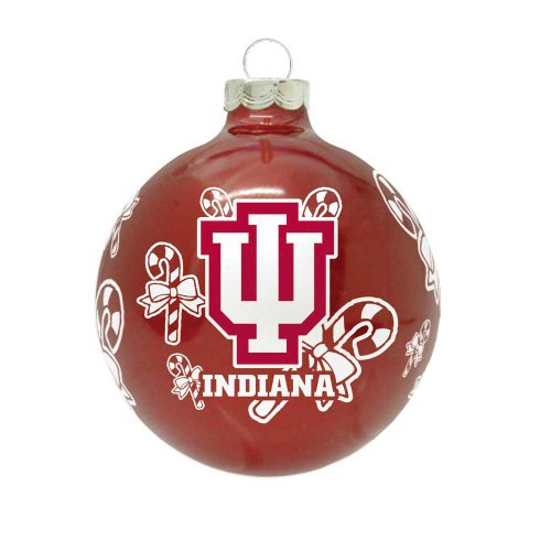 NCAA Indiana Hoosiers Traditional 2 5/8″ Ornament