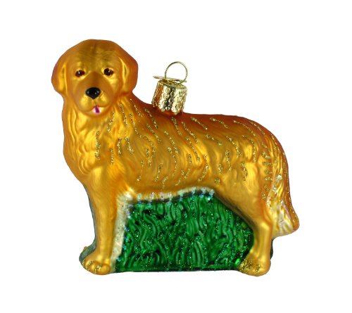 Old World Christmas Golden Retriever Ornament
