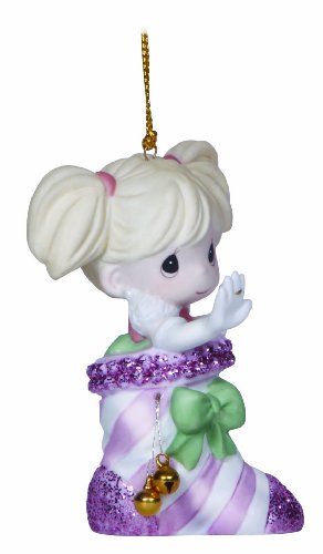 Precious Moments Girl in Stocking Ornament