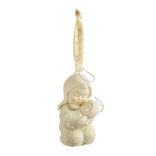 Department 56 Snowbaby Mother with Child, Christmas Ornament