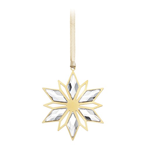 Swarovski Golden Star Christmas Ornament