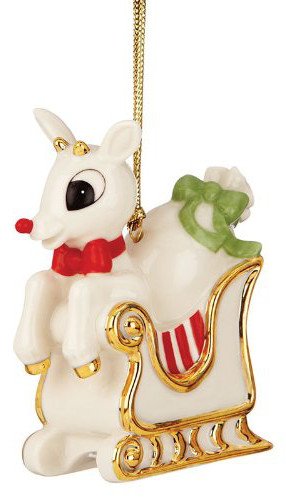 Lenox Rudolph’s Ride Christmas Ornament