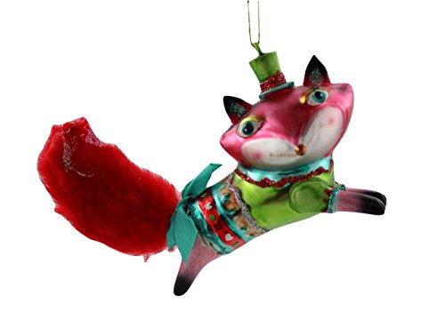 Glass Fox Ornament