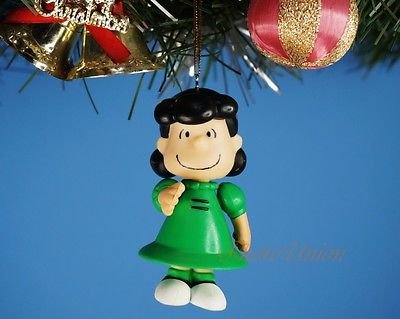 *K1020_N Decoration Xmas Ornament Tree Home Decor Peanuts Snoopy & Friends LUCY Toy Model (Original from TheBestMoment @ Amazon)