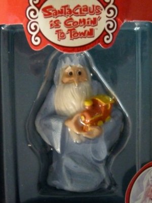 Santa Claus Is Coming to Town Christmas Ornament Holiday Old Man Winter Father Christmas