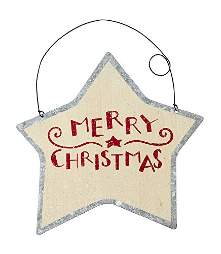 Primitives by Kathy Tin Star Ornament – Merry Christmas