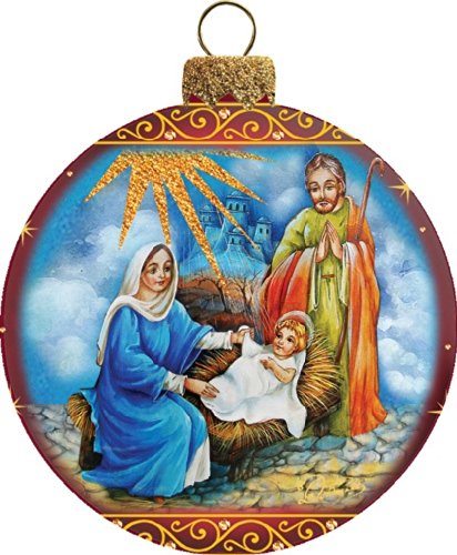 G. Debrekht – Holy Family Ball Ornament