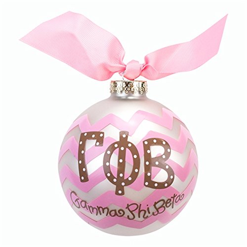 Gamma Phi Beta Chevron Ornament