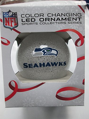 NFL LED Color Changing Ornament NFL Team: Seattle Seahawks