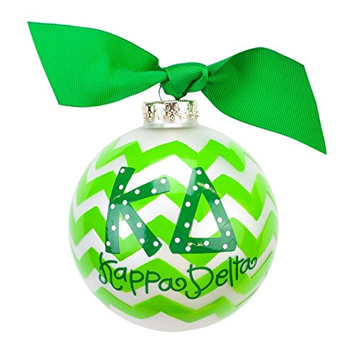 Coton Colors Kappa Delta Striped Ornament – KD-CHEV-NOMSG