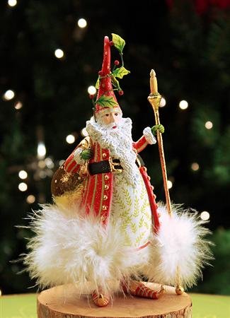 Patience Brewster Exclusive Nicholas Santa Ornament