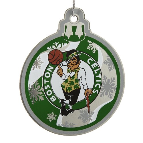 Forever Collectibles Boston Celtics Metal Holiday Ornament