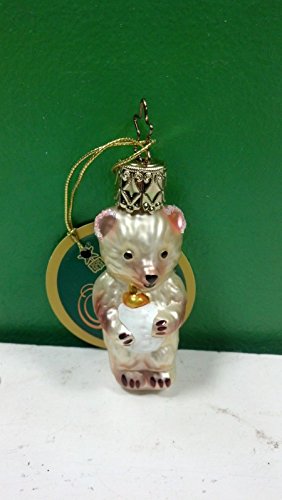 Baby Bear, #1-341-01 Christmas Tree Ornament, by Inge-Glas of Germany