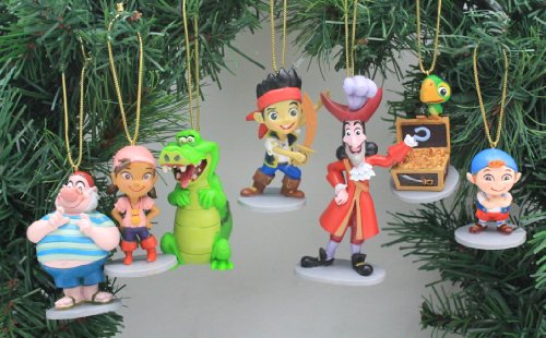 Disney’s Jake and the Neverland Pirates Ornament Set – Limited Availability – (7) Ornaments Included