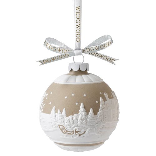 Wedgwood 2013 Christmas Tree Sleigh Ride Ornament