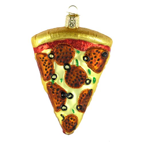 Old World Christmas Pizza Slice Ornament