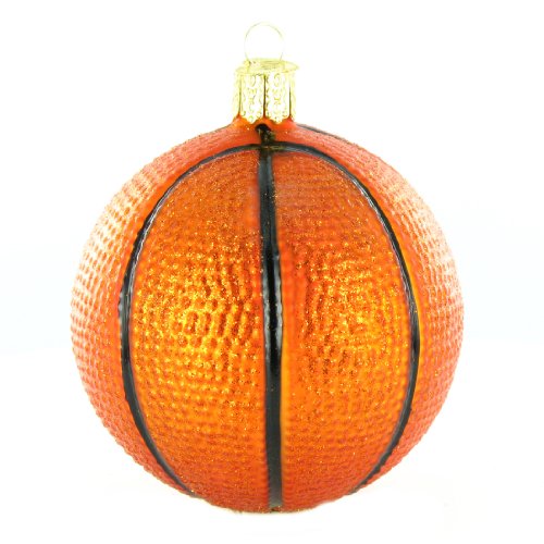 Old World Christmas Basketball Ornament