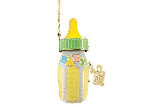 Baldwin Baby Bottle 2010 Ornament