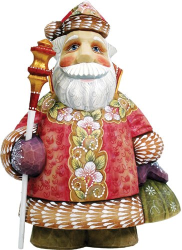 G. Debrekht Comfort Sant a Figurine, 5-Inch Tall, Limited Edition of 1,500, Hand-Painted