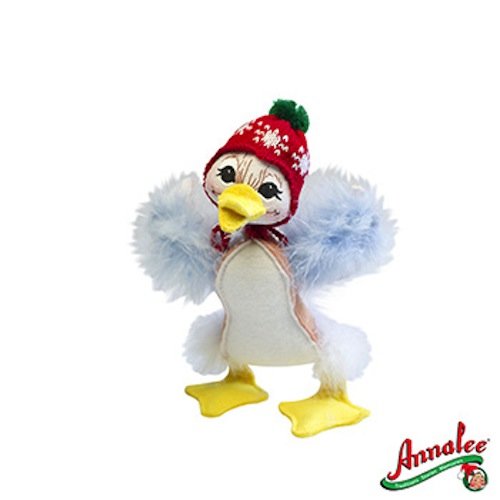 Annalee Mobilitee Christmas Snowflake Song Bird 5″