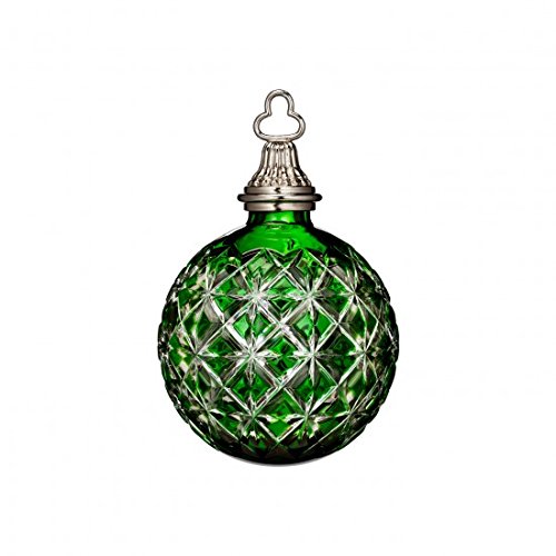 Waterford Annual Cased Ball Ornament – Emerald – NEW